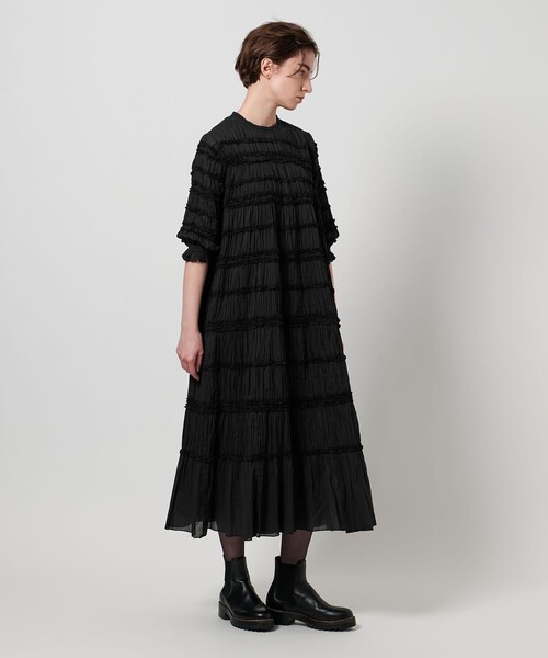 pheeta フィータ　Billie ロングワンピース　黒 Pheeta＞Billie ロングワンピース/014C-21（ワンピース）｜Pheeta