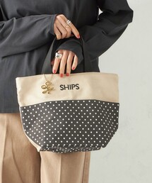 SHIPS（シップス）の「チャーム付き ポケット トート バッグ（トートバッグ）」