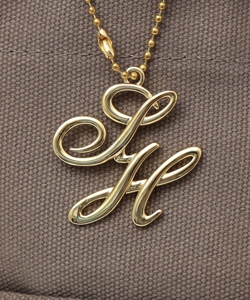 SHIPS（シップス）の「チャーム付き ポケット トート バッグ（トートバッグ・レディース・グレー/ブラック/ダークグレー・ONE SIZE）」の4枚目の写真