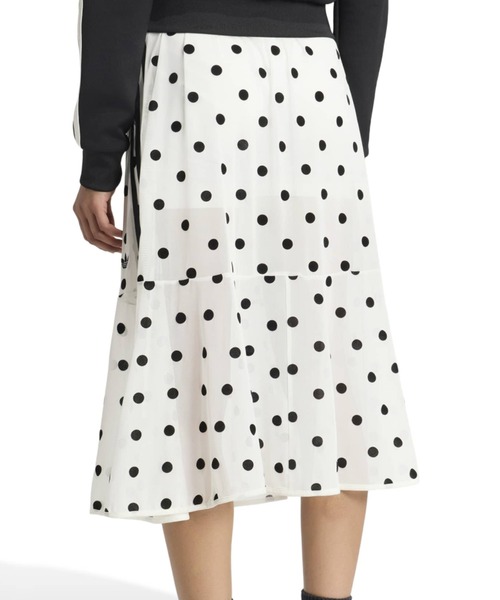 atmos（アトモス）の「adidas SHEER POLKA DOTS SKIRT / アディダス スカート（スカート・レディース・ホワイト・L/M/S）」の8枚目の写真