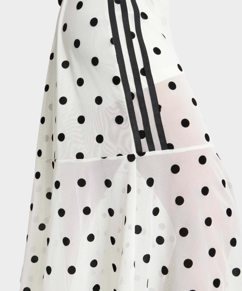 atmos（アトモス）の「adidas SHEER POLKA DOTS SKIRT / アディダス スカート（スカート・レディース・ホワイト・L/M/S）」の6枚目の写真