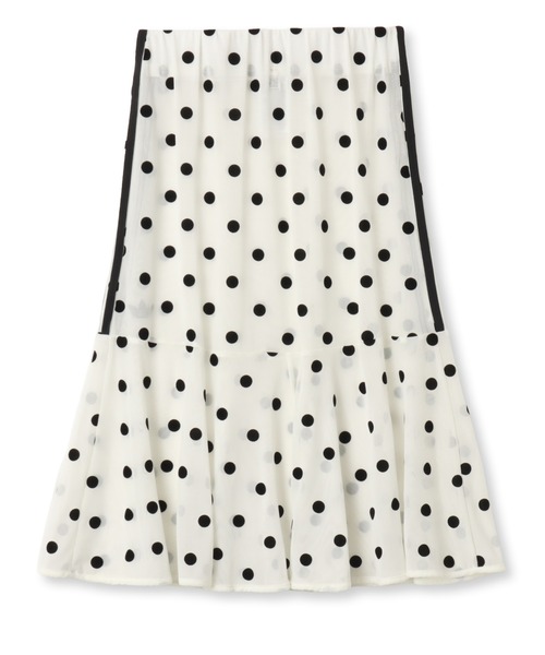 atmos（アトモス）の「adidas SHEER POLKA DOTS SKIRT / アディダス スカート（スカート・レディース・ホワイト・L/M/S）」の9枚目の写真