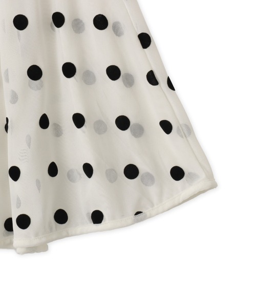 atmos（アトモス）の「adidas SHEER POLKA DOTS SKIRT / アディダス スカート（スカート・レディース・ホワイト・L/M/S）」の7枚目の写真
