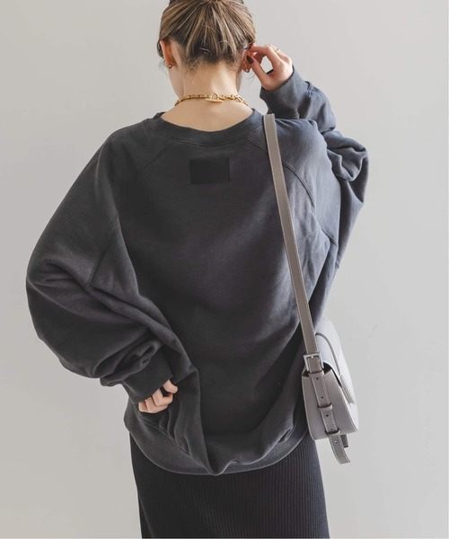 COGTHEBIGSMOKE（コグザビッグスモーク）の「《追加3》COG THE BIGSMOKE/コグザビッグスモーク LEILA WIDE CUFF SWEAT（スウェット・レディース・ライトグレー/チャコールグレー・FREE）」の9枚目の写真