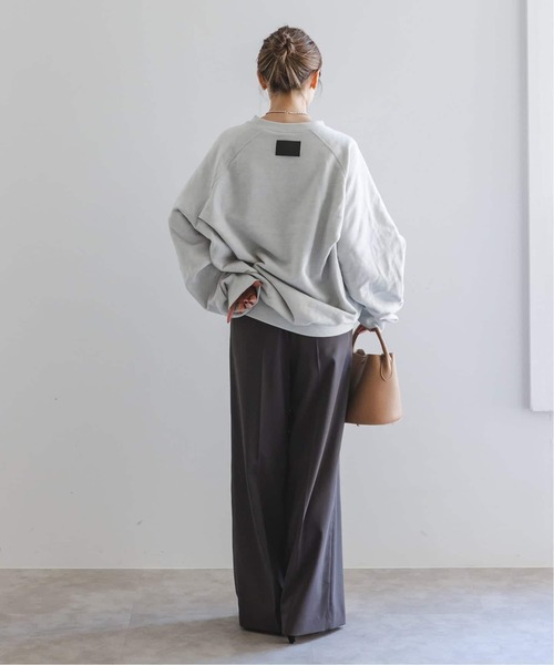 COGTHEBIGSMOKE（コグザビッグスモーク）の「《追加3》COG THE BIGSMOKE/コグザビッグスモーク LEILA WIDE CUFF SWEAT（スウェット・レディース・ライトグレー/チャコールグレー・FREE）」の16枚目の写真