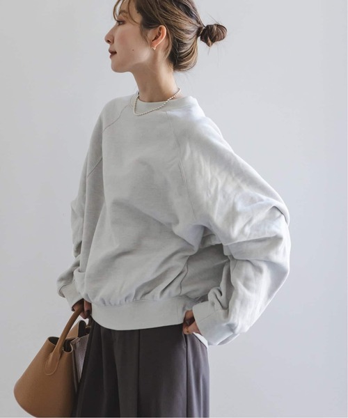COGTHEBIGSMOKE（コグザビッグスモーク）の「《追加3》COG THE BIGSMOKE/コグザビッグスモーク LEILA WIDE CUFF SWEAT（スウェット・レディース・ライトグレー/チャコールグレー・FREE）」の18枚目の写真