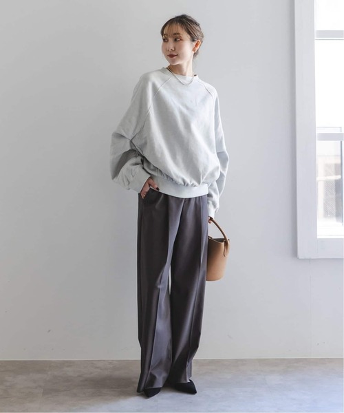 COGTHEBIGSMOKE（コグザビッグスモーク）の「《追加3》COG THE BIGSMOKE/コグザビッグスモーク LEILA WIDE CUFF SWEAT（スウェット・レディース・ライトグレー/チャコールグレー・FREE）」の20枚目の写真