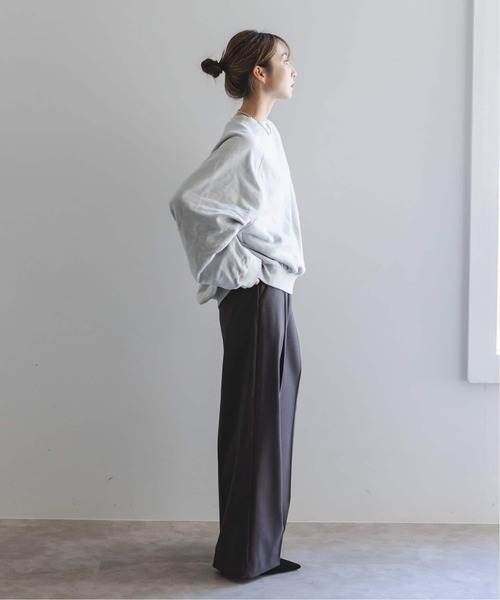 COGTHEBIGSMOKE（コグザビッグスモーク）の「《追加3》COG THE BIGSMOKE/コグザビッグスモーク LEILA WIDE CUFF SWEAT（スウェット・レディース・ライトグレー/チャコールグレー・FREE）」の21枚目の写真
