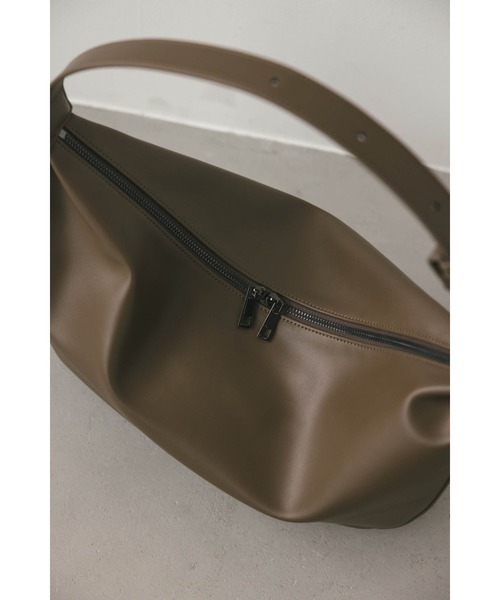 STYLEMIXER（スタイルミキサー）の「【ベストセラー】マンドリンショルダーバッグ（ショルダーバッグ・レディース・ブラウン/ブラック・FREE）」の10枚目の写真