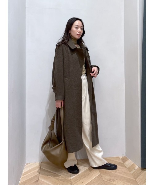 STYLEMIXER（スタイルミキサー）の「【ベストセラー】マンドリンショルダーバッグ（ショルダーバッグ・レディース・ブラウン/ブラック・FREE）」の14枚目の写真