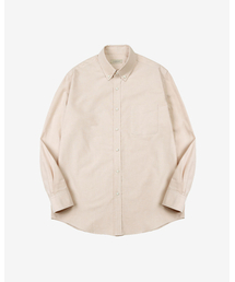 sortie（ソルティ）の「041 Oxford Button-down Shirts (Beige)（シャツ/ブラウス）」