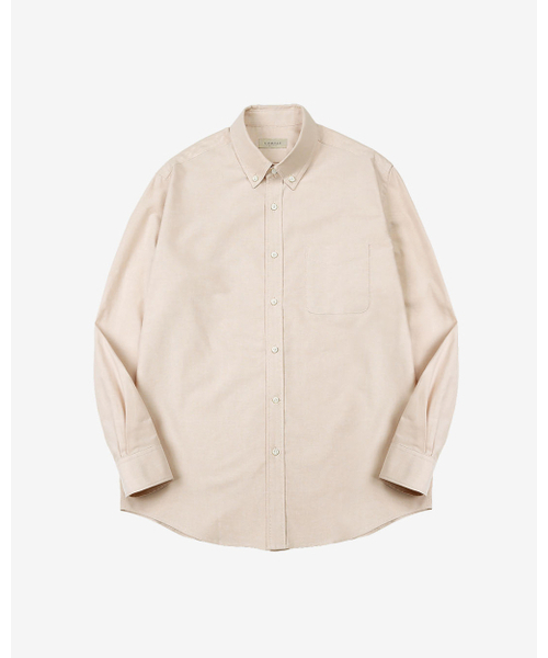 sortie(ソルティ)の「041 Oxford Button-down Shirts (Beige)(シャツ/ブラウス・メンズ・その他・LARGE/MEDIUM/X-LARGE)」の1枚目の写真