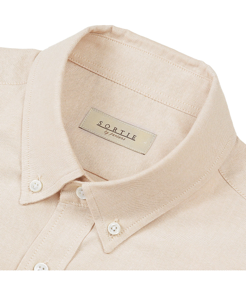sortie(ソルティ)の「041 Oxford Button-down Shirts (Beige)(シャツ/ブラウス・メンズ・その他・LARGE/MEDIUM/X-LARGE)」の2枚目の写真
