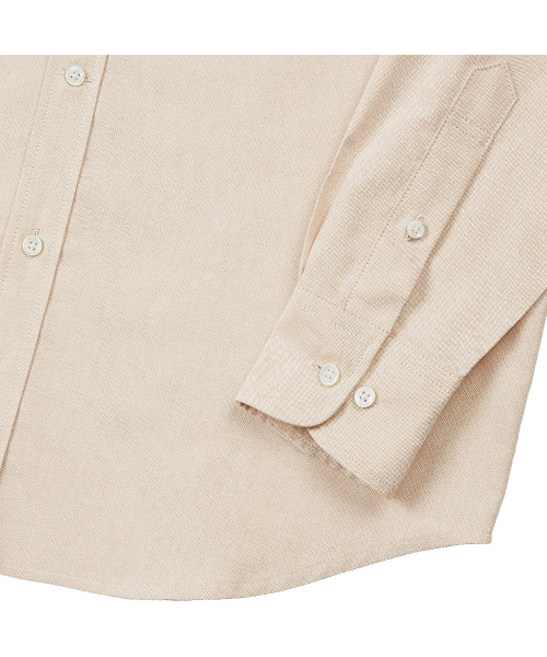 sortie(ソルティ)の「041 Oxford Button-down Shirts (Beige)(シャツ/ブラウス・メンズ・その他・LARGE/MEDIUM/X-LARGE)」の4枚目の写真