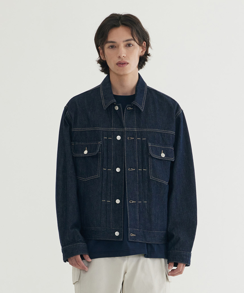 COVERNAT(カバーナット)の「ワンウォッシュデニムジャケット(デニムジャケット・メンズ・その他・SMALL/MEDIUM/LARGE/X-LARGE)」の1枚目の写真