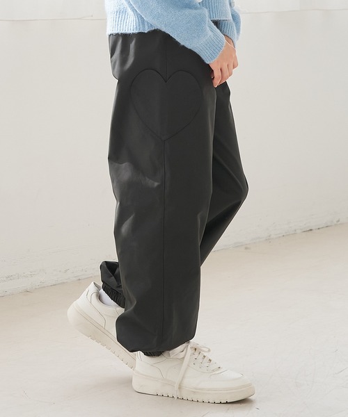 budhi mudra ジョガーパンツ　Coca mobha セール】キッズ サイドハートポケットジョガーパンツ（スウェット