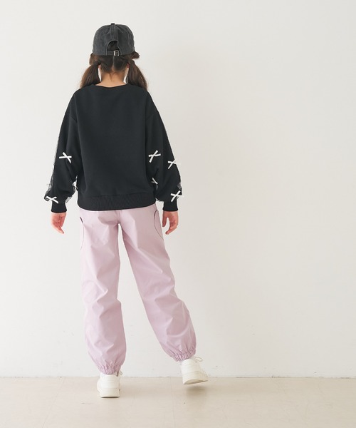 セール】キッズ サイドハートポケットジョガーパンツ（スウェット