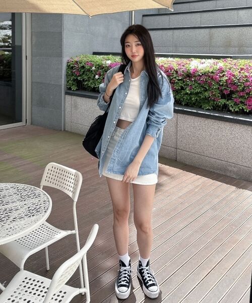 THE MILE（ザマイル）の「エムエルデニムボーイシャツ[ライトブルー]（シャツ/ブラウス・メンズ・その他・LARGE/MEDIUM）」の18枚目の写真