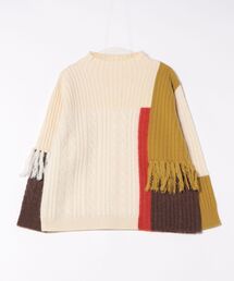 Plantation | ブロックインターシャ / ニット / (O)(ニット/セーター)