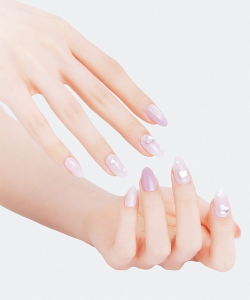 Beauty Connect(ビューティーコネクト)の「Ollio(オーリオ) ノーグルーネイル(ネイルシール/ネイルチップ・レディース・01 オーシャンダスク(アーモンド)/14 カカオクッキー(コフィン)/16 ファーストラブ(アーモンド)/17 スカイブルーム(アーモンド)/02 チャーミングチェック(アーモンド)/04 ダイヤモンドフラワー(アーモンド)/11 ルナネイビー(アーモンド)/13 グレーウィスパー(コフィン)/18 フラワーブーケ(アーモンド)/20 ブラックリボン(コフィン)/06 フェアリーバタフライ(コフィン)/07 ブラックメタル(コフィン)/08 ラストナイト(コフィン)/09 ブルーミングガーデン(コフィン)/22 ローズグロウ(コフィン)/23 ラベンダースパーク(コフィン)/15 ウォーターストロベリー(アーモンド)/24 ムーンライト(アーモンド)/03 フォールインラブ(アーモンド)/05 グレープシャーベット(アーモンド)/10 ジューシーピーチ(コフィン)/12 ミルキーウェイ(アーモンド)/19 スモーキーグロウ(コフィン)/21 スイートビター(コフィン)・FREE)」の17枚目の写真