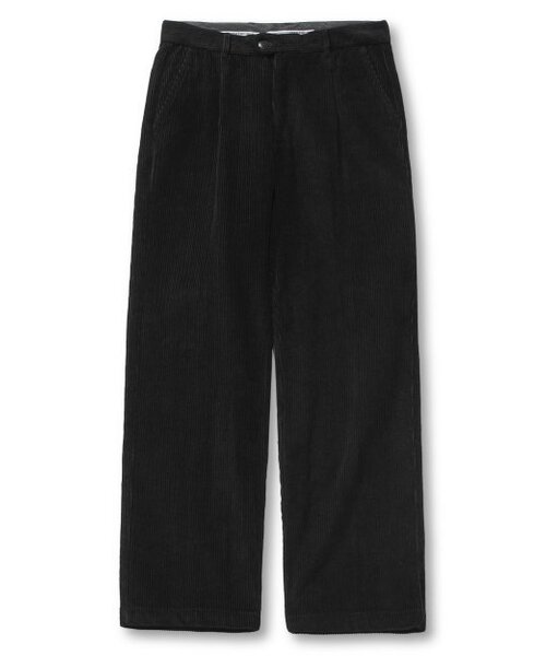 DIMITRI BLACK(ディミトリブラック)の「コーデュロイパティグパンツ_ブラック(スラックス・レディース・その他・MEDIUM/X-LARGE/LARGE)」の1枚目の写真