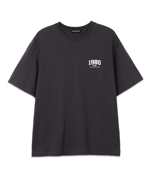 VANNWORKS(バンワークス)の「MINI 1980 オーバーサイズ 半袖Tシャツ (VS0050) チャコール/ホワイト(Tシャツ/カットソー・レディース・その他・LARGE/MEDIUM/SMALL/X-LARGE/XX-LARGE)」の1枚目の写真