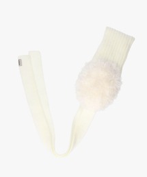 OVERRIDE | OVERRIDE  FUR YARN KNIT EAR MUFF / オーバーライド(イヤーマフ)