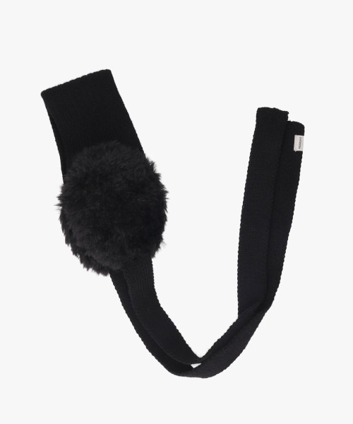 OVERRIDE（オーバーライド）の「OVERRIDE  FUR YARN KNIT EAR MUFF / オーバーライド（イヤーマフ・レディース・ホワイト/ブラウン/ブラック・FREE）」の6枚目の写真