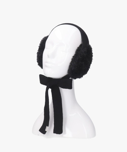 OVERRIDE（オーバーライド）の「OVERRIDE  FUR YARN KNIT EAR MUFF / オーバーライド（イヤーマフ・レディース・ホワイト/ブラウン/ブラック・FREE）」の10枚目の写真