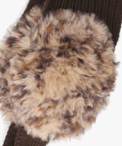 OVERRIDE（オーバーライド）の「OVERRIDE  FUR YARN KNIT EAR MUFF / オーバーライド（イヤーマフ・レディース・ホワイト/ブラウン/ブラック・FREE）」の19枚目の写真