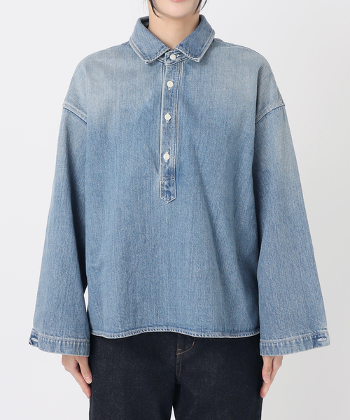 ≪追加≫デニムプルオーバーシャツ（シャツ/ブラウス）｜FRAMeWORK