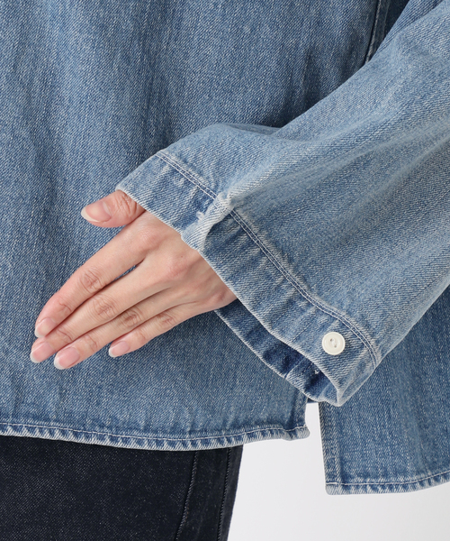 ≪追加≫デニムプルオーバーシャツ（シャツ/ブラウス）｜FRAMeWORK