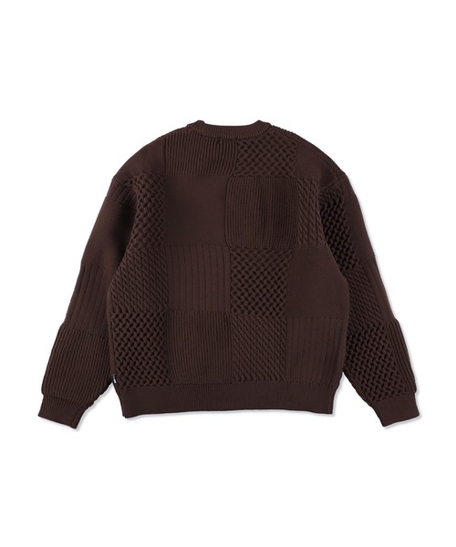 Patchwork Knit Sweater（ニット/セーター）｜WIND AND SEA（ウィン