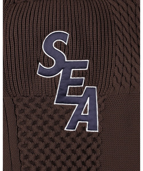 Patchwork Knit Sweater（ニット/セーター）｜WIND AND SEA（ウィン