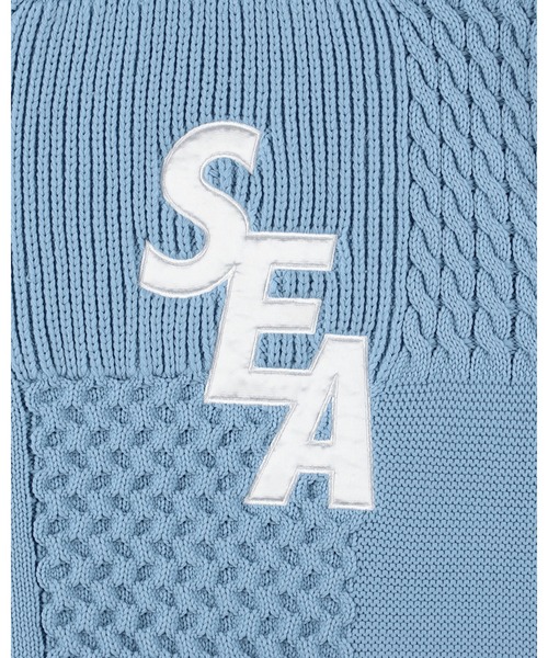 Patchwork Knit Sweater（ニット/セーター）｜WIND AND SEA（ウィン