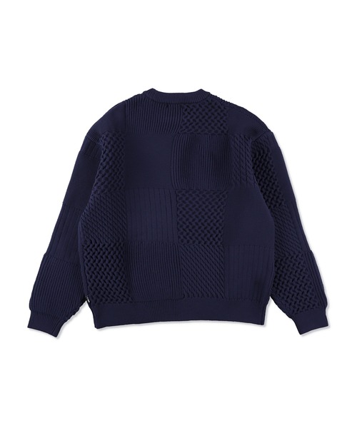 Patchwork Knit Sweater（ニット/セーター）｜WIND AND SEA（ウィン
