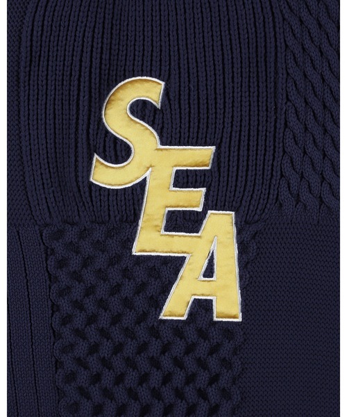 Patchwork Knit Sweater（ニット/セーター）｜WIND AND SEA（ウィン