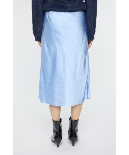 MOUSSY(マウジー)の「SATIN MIDI スカート(スカート・レディース・ブルー系その他/アイボリー・FREE)」の9枚目の写真