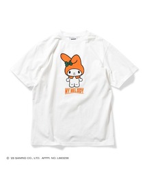 サンリオキャラクターズ × ホームゲーム [HOMEGAME] - マイメロディー 半袖 Tシャツ [MY MELODY HG COLOR TEE WHITE  HG2501104]