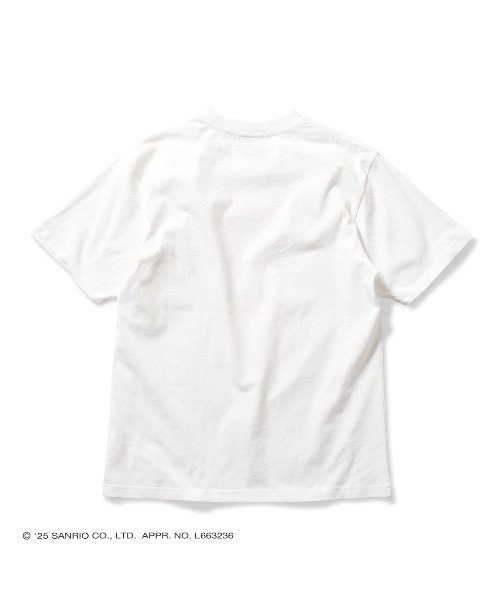 sanrio（サンリオ）の「サンリオキャラクターズ × ホームゲーム [HOMEGAME] - マイメロディー 半袖 Tシャツ [MY MELODY HG COLOR TEE WHITE  HG2501104]（Tシャツ/カットソー・レディース・ホワイト・LARGE/MEDIUM/SMALL/X-LARGE）」の3枚目の写真