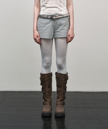 SOEOTI（ソーティ）の「Check Micro Shorts (Mint)（その他パンツ）」