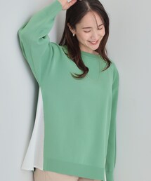 SHOO・LA・RUE | 【洗える】スポンディッシュ サイドフェイクAライントップス(ニット/セーター)