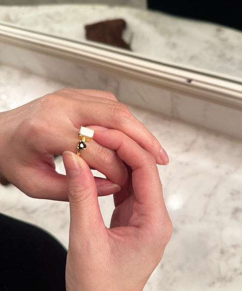 EDIT. FOR LULU（エディットフォールル）の「【Valentine for LULU】Ring（リング・レディース・ゴールド・FREE/11）」の3枚目の写真