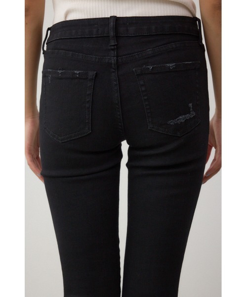 AZUL by moussy(アズールバイマウジー)の「【サイズ,身長別画像あり】AZUL DENIM リペアスキニーデニム(デニムパンツ・レディース・ブルー/ブラック/ダークブルー・LARGE/SMALL/MEDIUM/X-SMALL/X-LARGE/XX-SMALL)」の18枚目の写真