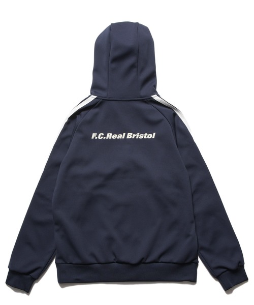 F.C.Real Bristol（エフシーレアルブリストル）の「TRAINING TRACK ZIP-UP HOODIE（パーカー・メンズ・ブラック/ネイビー・SMALL/MEDIUM/LARGE/X-LARGE/XX-LARGE）」の8枚目の写真