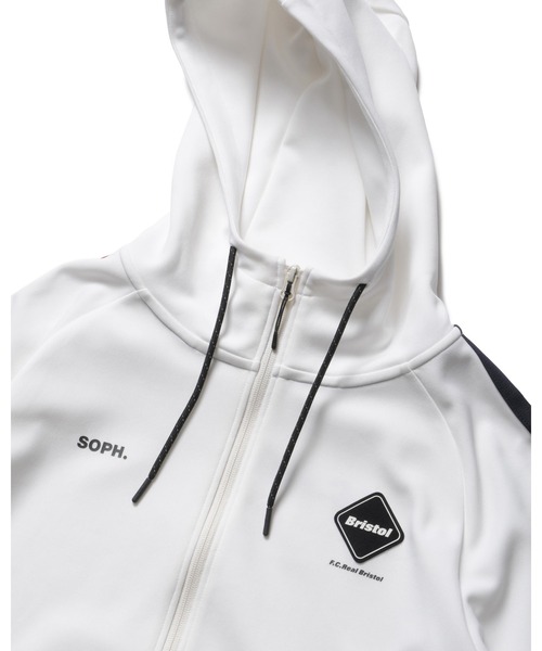 F.C.Real Bristol（エフシーレアルブリストル）の「TRAINING TRACK ZIP-UP HOODIE（パーカー・メンズ・ブラック/ネイビー・SMALL/MEDIUM/LARGE/X-LARGE/XX-LARGE）」の13枚目の写真