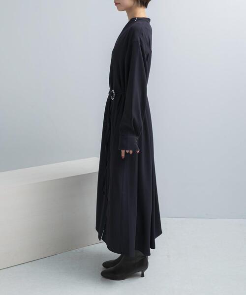 トリアセテート混Vネックワンピース（ワンピース）｜URBAN RESEARCH