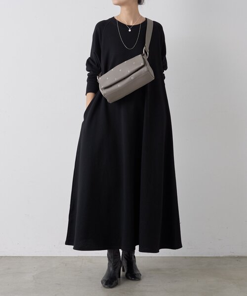 裏毛フレアーワンピース（ワンピース）｜BEARDSLEY（ビアズリー）の