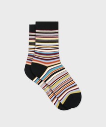 Paul Smith | ウィメンズ シグネチャーストライプ ソックス / 165605 CSW(ソックス/靴下)