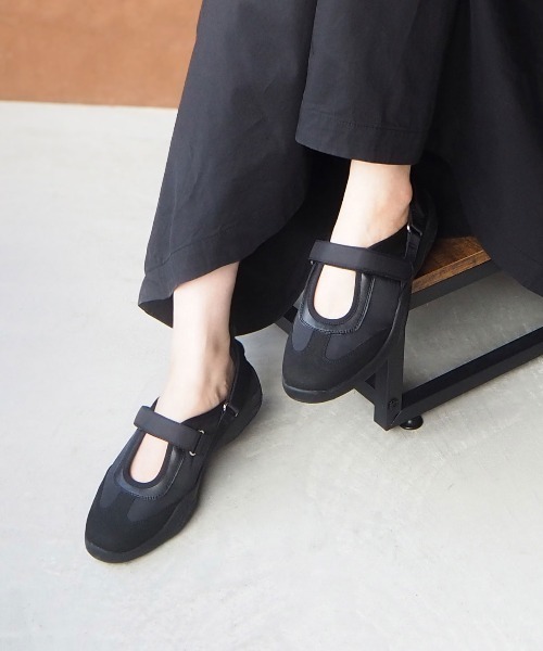 enchanted(エンチャンテッド)の「メリージェーンスニーカー(スニーカー・レディース・グレー/アイボリー/ブラック・23/22.5/25/24/23.5/24.5)」の3枚目の写真